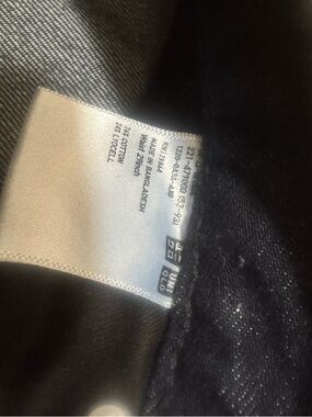 Uniqlo Dark Blue Wide Leg Jeans
